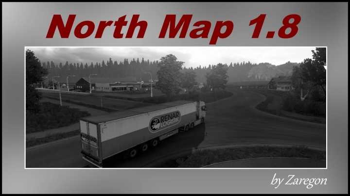North Map V1.8 ETS2 1.44