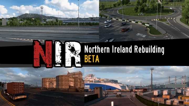 Northern Ireland Rebuilding For Promods V0.10 ETS2 1.46