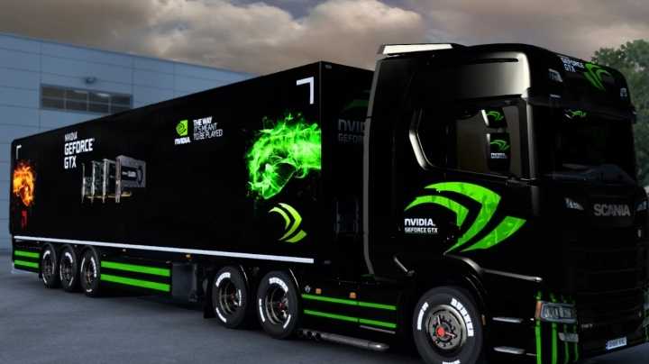 Nvidia Geforce Skin ETS2 1.45