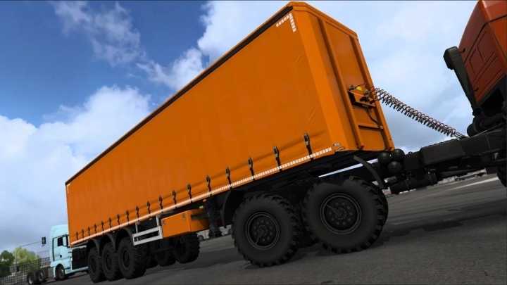 Off-Road Chassis For Standard Trailers Scs ETS2 1.46