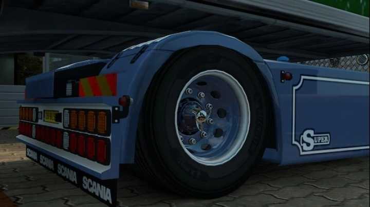 Old School Wheels ETS2 1.45