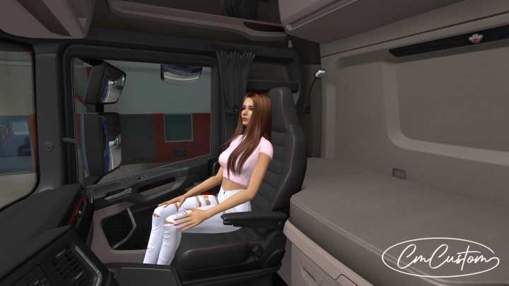 Pack Girls-Passenger For Trucks ETS2 1.45