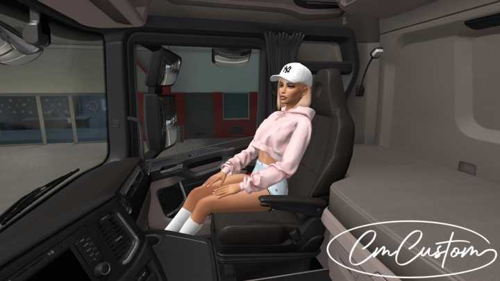Pack Girls-Passenger For Trucks ETS2 1.45
