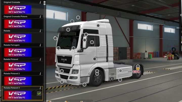 Pack Of Wheels And Accessories For Trucks ETS2 1.45