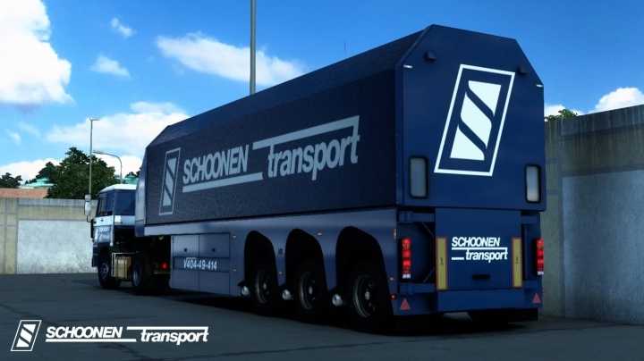Paintjobs Schoonen Transport For Daf F241 V1.0 ETS2 1.43.x