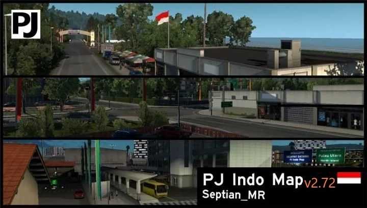 Pj Indo Map V2.72 ETS2 1.44