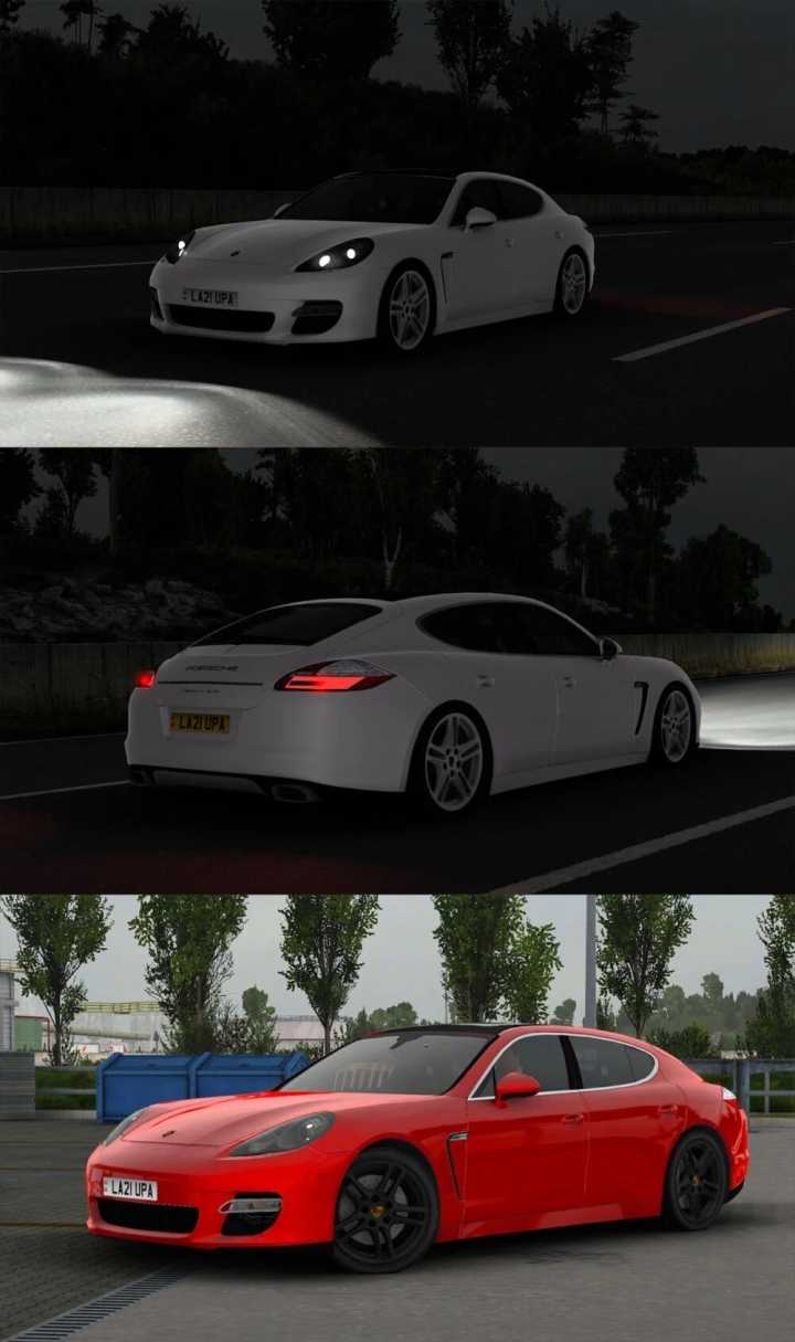 Porsche Panamera Turbo 970 2010 V7.3 ETS2 1.45