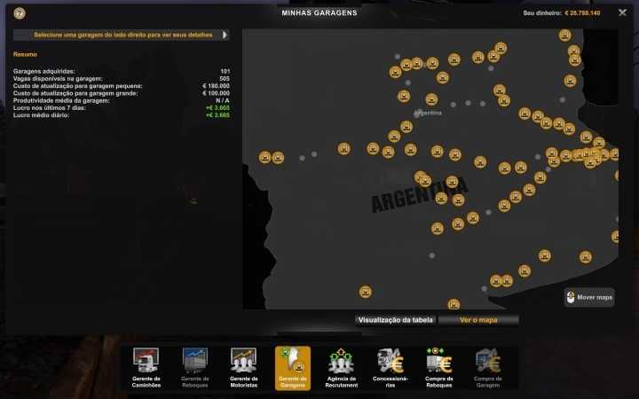 Profile Map Ceibo 2.2 ETS2 1.46