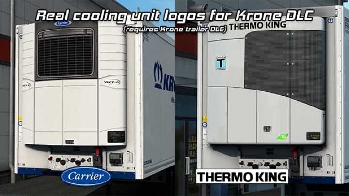Real Cooling Unit Names For Krone Dlc ETS2 1.44.x