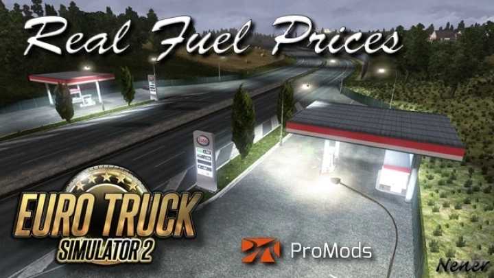 Real Fuel Prices V26.10.2022 ETS2 1.46