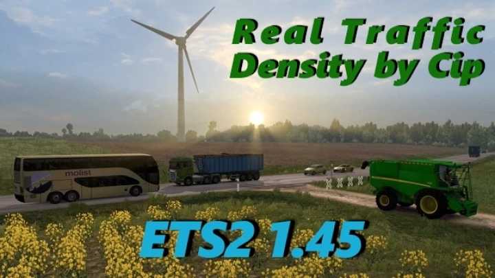 Real Traffic Density ETS2 1.45
