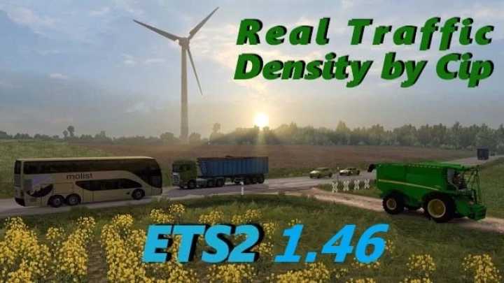 Real Traffic Density V1.46A ETS2 1.46