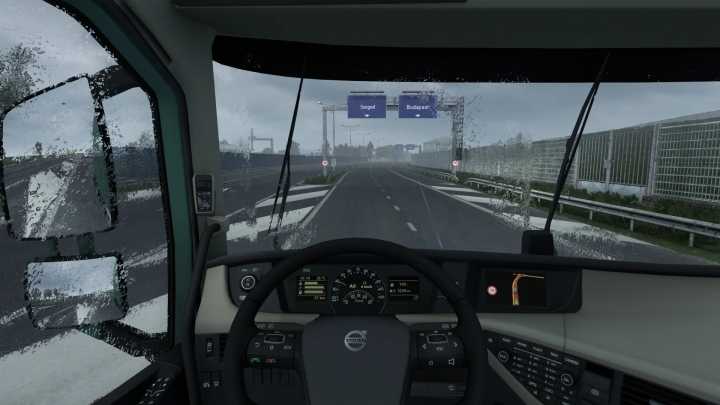Realistic Rain V4.4 ETS2 1.46