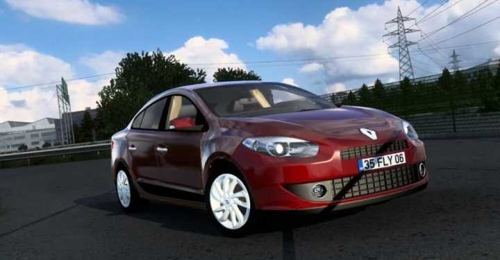 Renault Fluence V1R110 ETS2 1.45