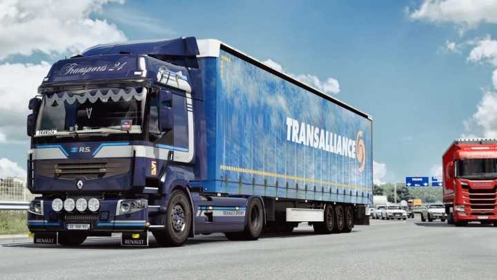 Renault Premium Evr Dxi Real Sound Reworked V2.0 ETS2 1.45