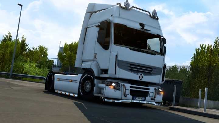 Renault Premium Low Chassis V5.0 ETS2 1.44