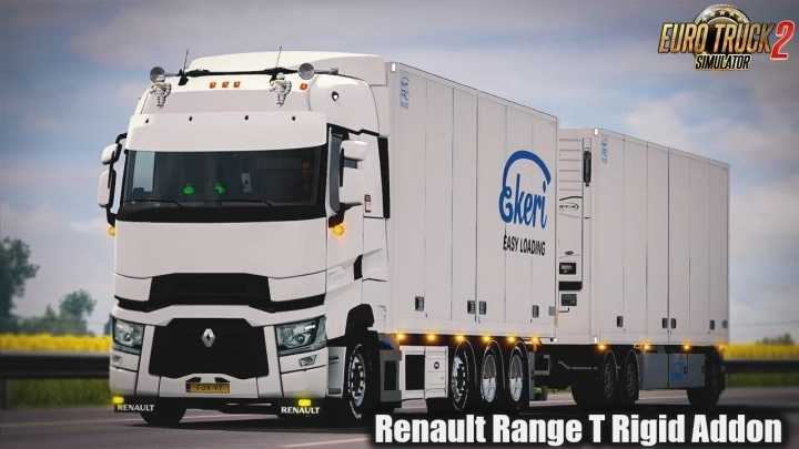 Renault Range T Rigid Addon V1.4.5 ETS2 1.44.x