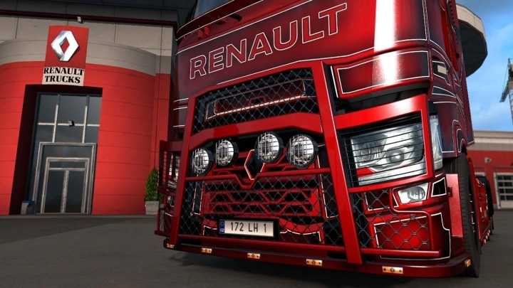 Renault T Evo Tuning Pack ETS2 1.45