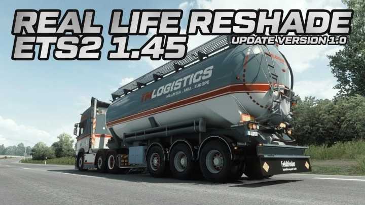 Reshade Realistic ETS2 1.45
