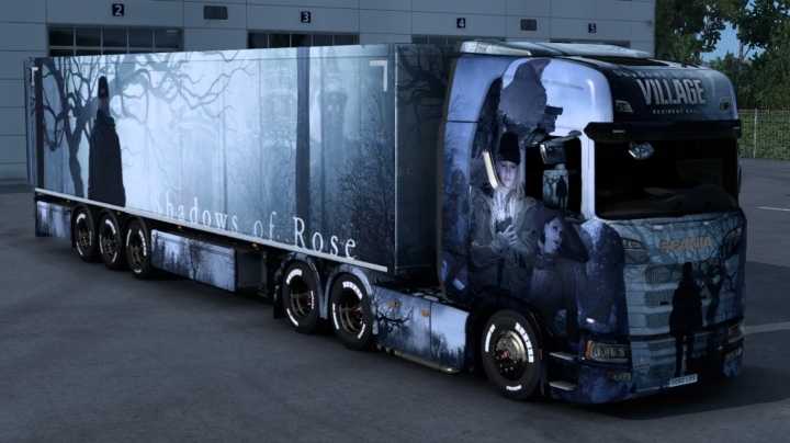 Resident Evil Village Shadow Of Rose Skin ETS2 1.46