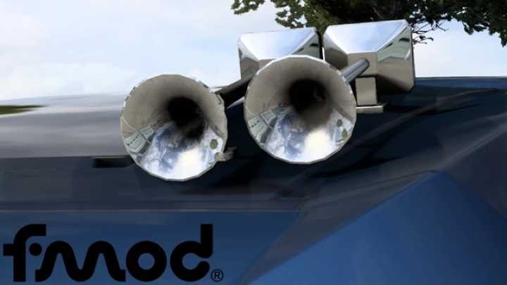 Reworked Scs Horn Sounds V1.05 ETS2 1.44.x