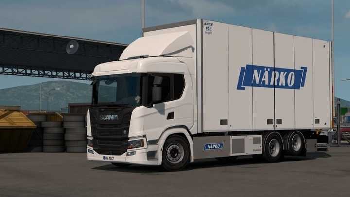 Жесткое шасси для Scania NG V1.5 мод для ETS2 1.46.