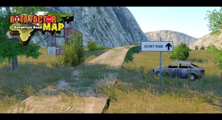 Rota Factor Map Dangerous Road V1.0.7 ETS2 1.44