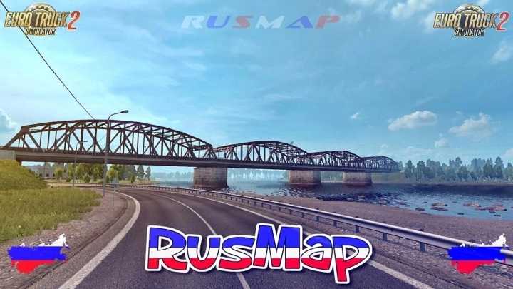 Rusmap Update Fix V2.46 ETS2 1.46