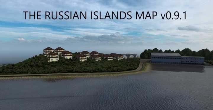 Russian Islands Map V0.9.1 ETS2 1.44