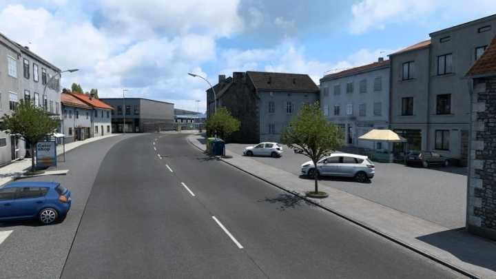 Santiago De Compostela Added V3.1 ETS2 1.45