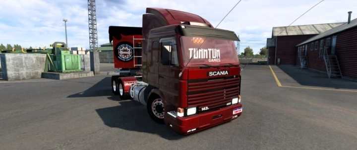 Scania 143H Series Tunmtum Games V3.0 ETS2 1.45