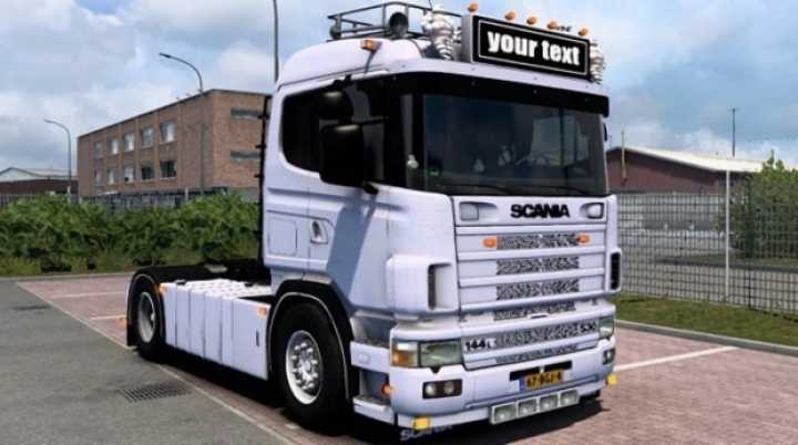 Scania 144L 480 Truck V2.0 ETS2 1.45