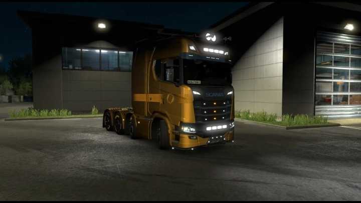 Scania Dc13 & Dc16 V8 Sound ETS2 1.45