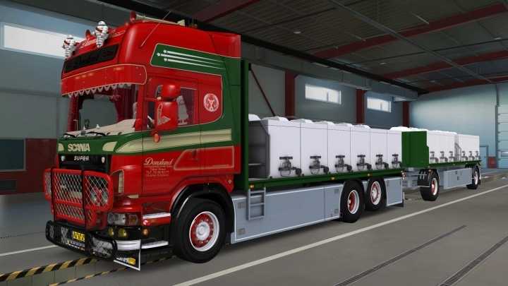 Scania Donslund + Trailer ETS2 1.46