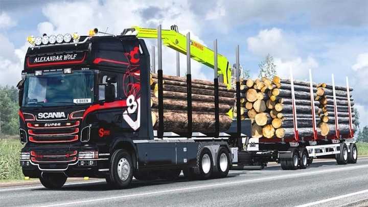 Scania Forest Rigid Chassis V3.4 ETS2 1.45