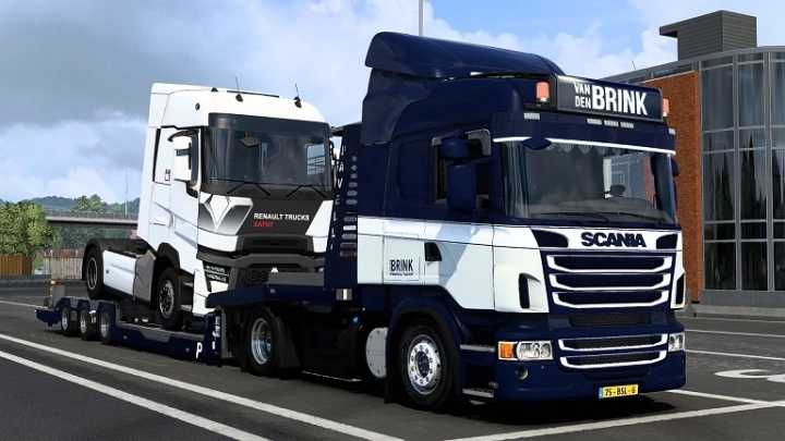 Scania Fred Van Den Brink Skin ETS2 1.45