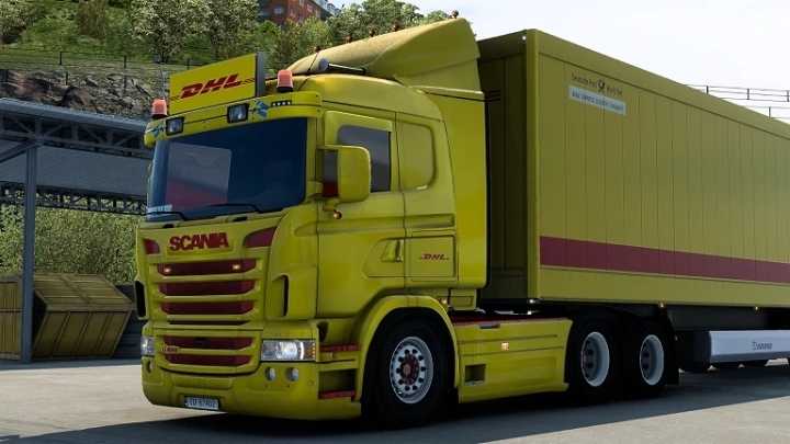 Scania G Dhl Skin ETS2 1.45