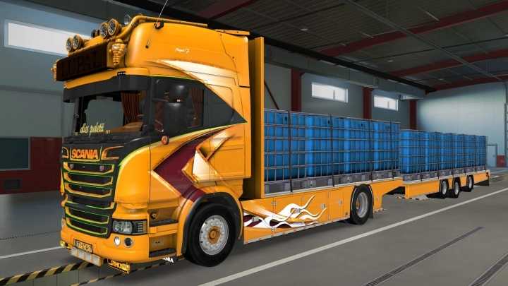 Scania Lupal + Trailer ETS2 1.46