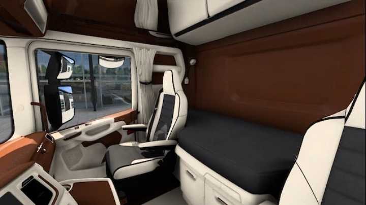 Scania Next Gen Leather Interior ETS2 1.44.x