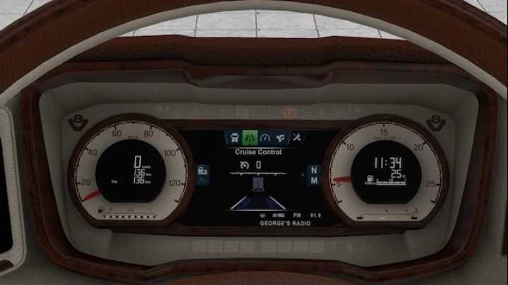 Scania Next Gen Leather Interior ETS2 1.44.x