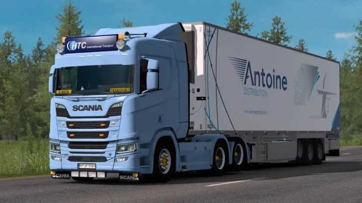 Scania Next Gen V8 Stock Sound V2.1 ETS2 1.44