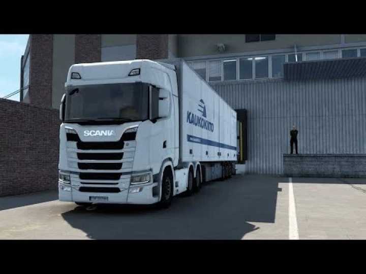 Scania Next Generation V8 Stock Sound V3.0 ETS2 1.45
