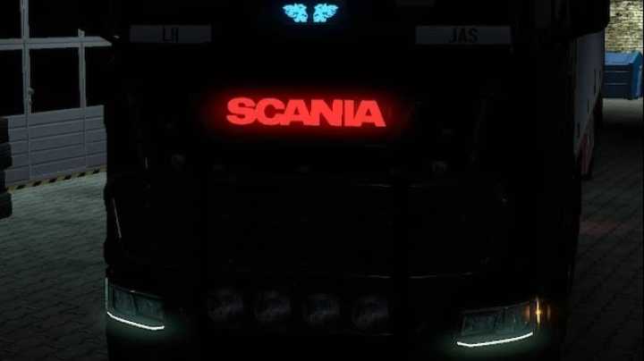 Scania Ng Led Badge V1.2 ETS2 1.44