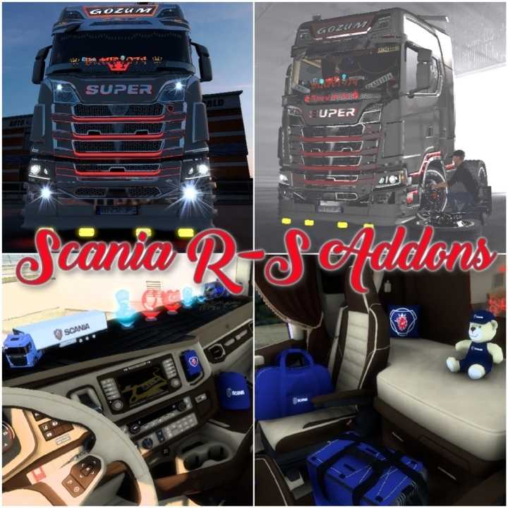 Scania R-S 2016 Addons V5.9 ETS2 1.45