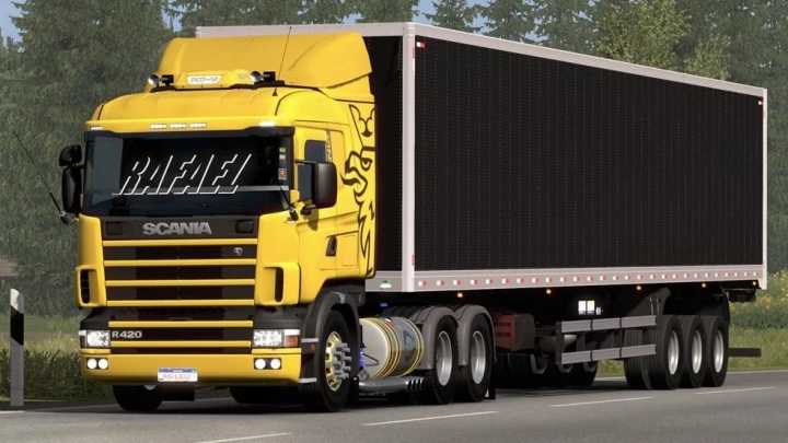 Scania R&S And 124G Brasil Edition ETS2 1.45