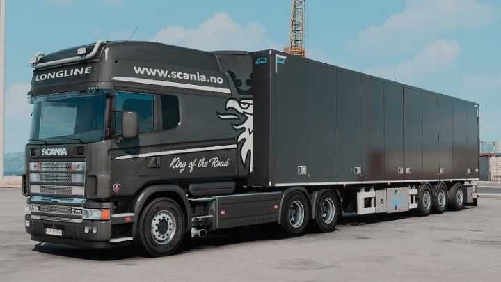 Scania R4 Longline Scania Norway Skin V1.0 ETS2 1.45