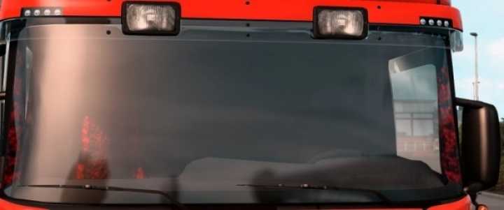 Scania Rjl 4S Topline Interior Red Plusch Danish Reworked V2.0 ETS2 1.43.x