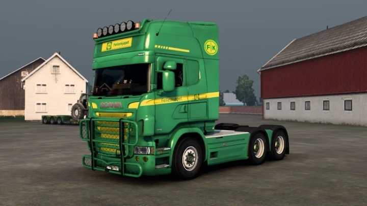 Scania Rjl Felleskjopet Skin ETS2 1.45