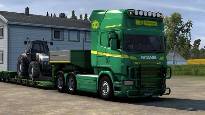 Scania Rjl Felleskjopet Skin V2.0 ETS2 1.45