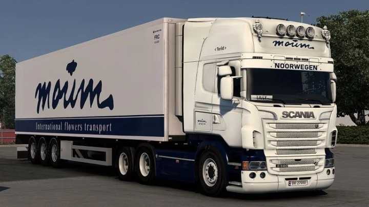 Scania Rjl Moum Skin Pack V2.0 ETS2 1.45
